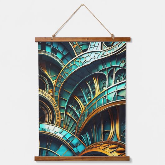 Mutant 4 hangend wandkleed (Voorkant)