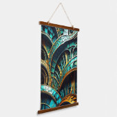 Mutant 4 hangend wandkleed (Gebogen)