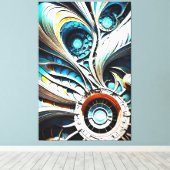 Mutant 5 Canvas (Insitu (Houten vloer))