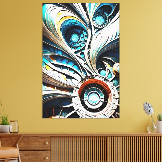 Mutant 5 Canvas (Insitu (Woonkamer))