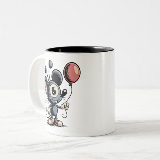 Mutant Mouse Mug - bizarre est le nouveau mignon (Devant gauche)