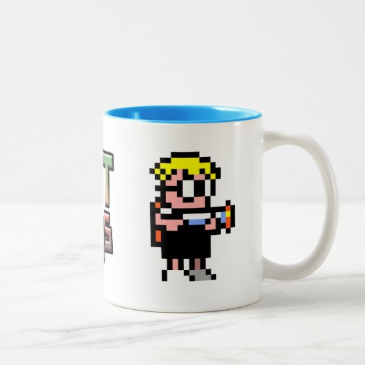 Mutant Mudds Two-Tone Mok (Rechts)