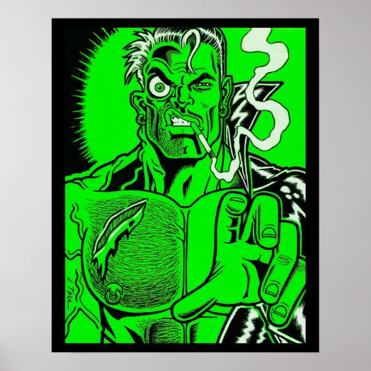 Mutant Spierbundel Poster (Voorkant)