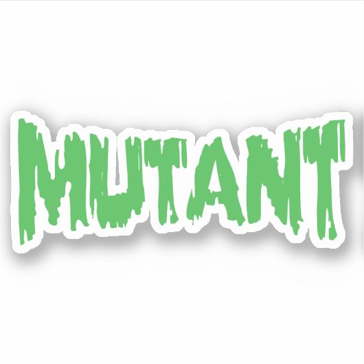 MUTANT STICKER (Voorkant)