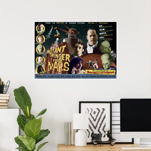Mutant Swinger van Mars One Sheet STYLE D Poster (Thuiskantoor)