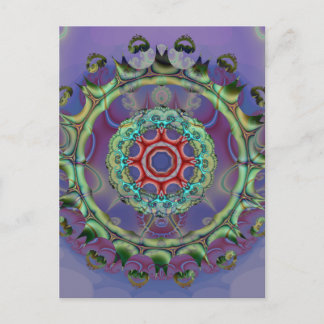 mutante klok briefkaart