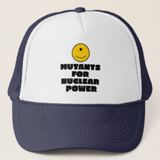 Mutanten voor kernenergie trucker pet