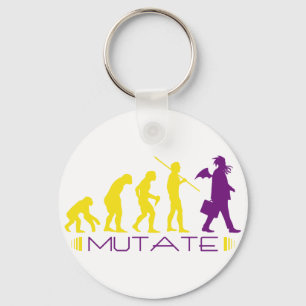 mutatepurpel sleutelhanger