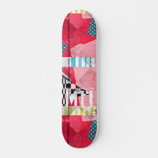 Mute, option c skateboard (Devant)
