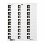 Mute Swan Etiket (Full Sheet)