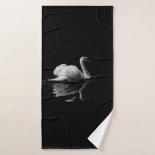 MUTE SWAN IN LAGE LICHTE FOTOGRAFIE BADHANDDOEK