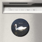 Mute Swan magnet Magneet (Insitu (Vaatwasser))