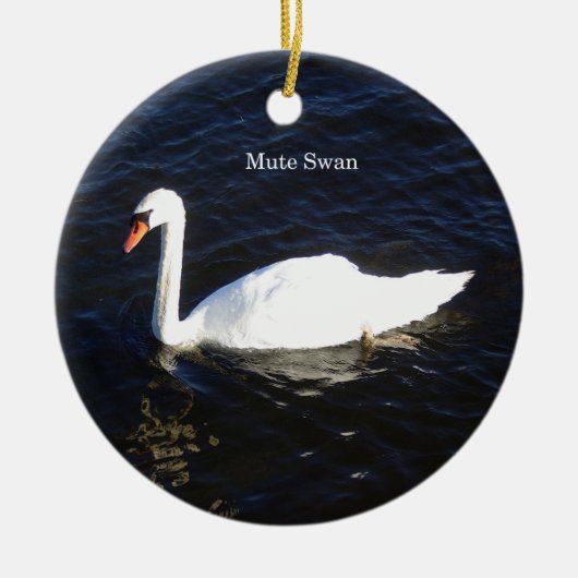 Mute Swan ornament (Voorkant)
