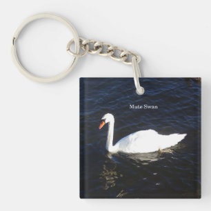 Mute Swan-sleutelketen Sleutelhanger