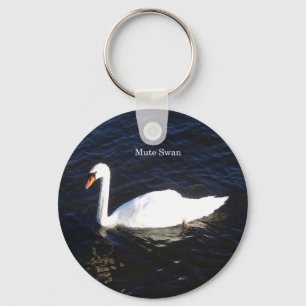 Mute Swan-sleutelketen Sleutelhanger