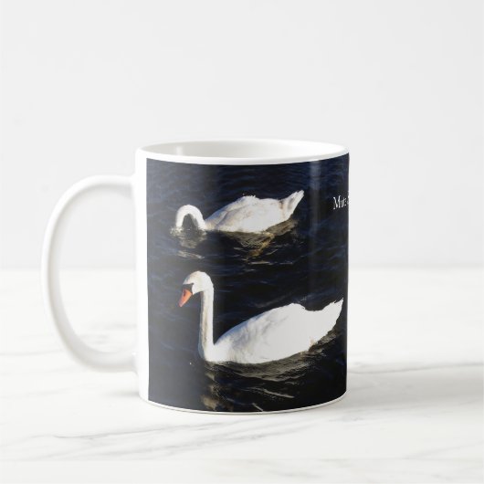 Mute Swan tasse à café (Gauche)