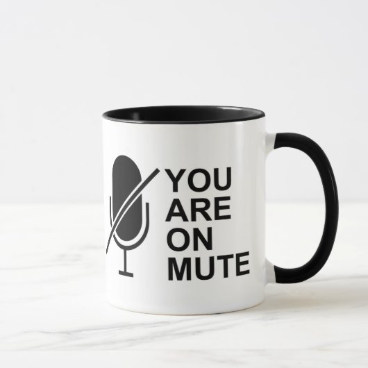 MUTE Two-Tone Coffee-Mok Mok (Rechts)