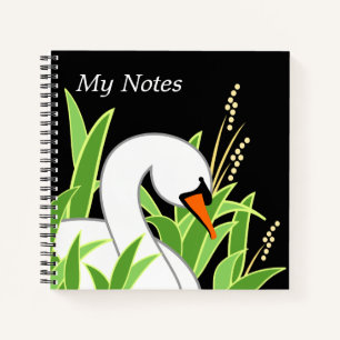 Mute White Swan Notitieboek