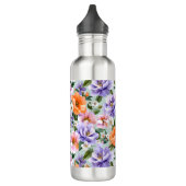 Muted Colorful Flowers Boho flower Waterfles (Links)