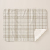 Muted Farmhouse Taupe Plaid (Devant (Horizontal))