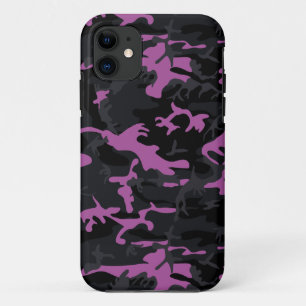Muted Pink Highlights Camo iPhone 11 Hoesje