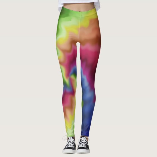 Muted Rainbow Leggings (Voorkant)