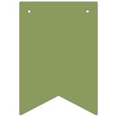 Muted Retro Seventies Groovy Rainbow Heart Vlaggetjes (Tweede vlag)