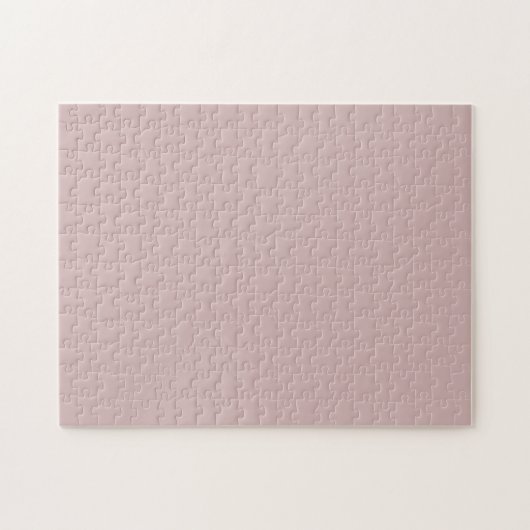 Muted Rose Minimalist Jigsaw Puzzle (Horizontal)