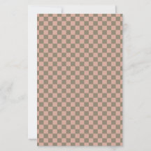 Muted Rose & Sage Checkered Small Scrapbook Paper
