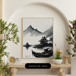 Muted Tones of Japan: Onthulling van de schoonheid Poster