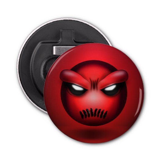 Mutemoji-deapsuleur Button Flesopener (Voorkant)