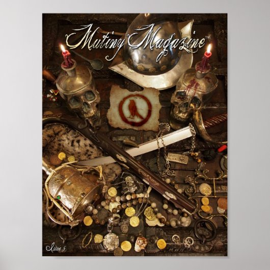 Mutiny Magazine Issue 5 Front Hoesje Poster (Voorkant)