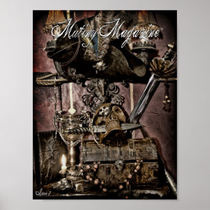 Mutiny Magazine Issue 7 Front Hoesje Poster