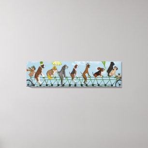 Mutley Crew op Tandem Canvas Afdruk