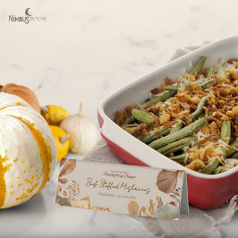 Mutred Florals Thanksgiving Premium Buffet Sign