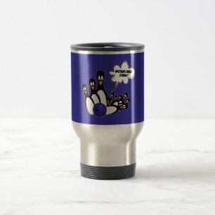 Muts Bekers met Mop Pinguïns Reisbeker