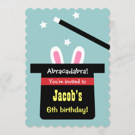 Muts Konijn Verjaardagsfeest Uitnodigingen Cute Ma