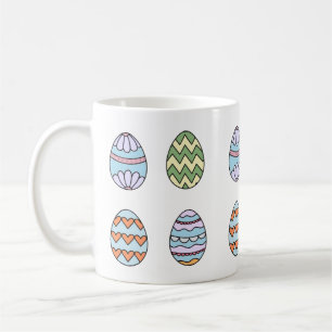 Muts met leuke paaseieren stijl 2 koffiemok