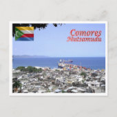 Mutsamudu - Comoren - Panorama - Briefkaart (Voorkant)