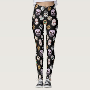 Mutsen met Moppen in Felle Kleuren Leggings