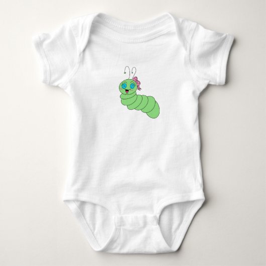 Mutsige Worm Baby Top (Voorkant)