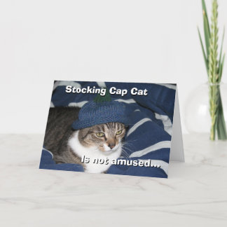 Mutsskat is niet geamuseerd kaart