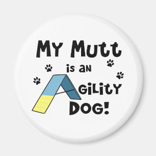 Mutt Agility Dog Magneet