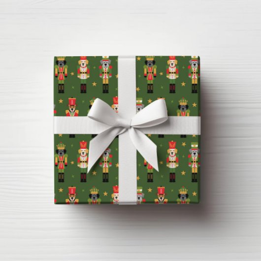 Muttcracker Christmas - Dog Nutcrackers  Cadeaupapier