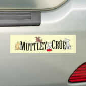 Muttley Crue Bumpersticker (Op auto)
