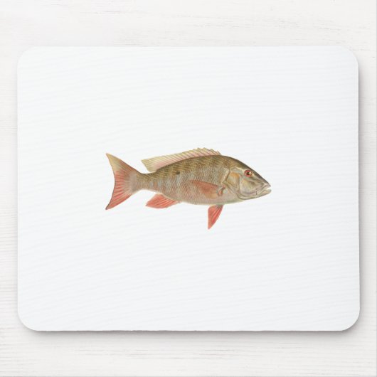 Mutton Snapper Illustratie Muismat (Voorkant)
