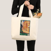 Muttra ~ Krishna Temple Grote Tote Bag (Voorkant (product))