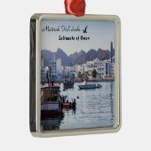 Muttrah Fish docks - Muscat, Oman Metalen Ornament (Rechts)