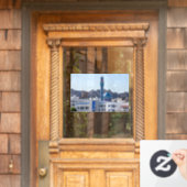 Muttrah Mosque - Muscat, Oman Raamsticker (Huis Deur)