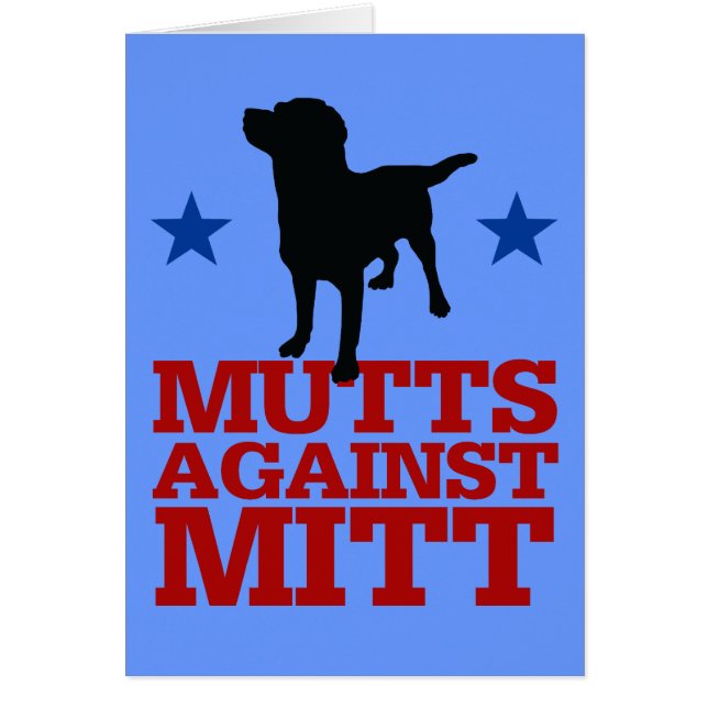 Mutts against Mitt (Voorkant)